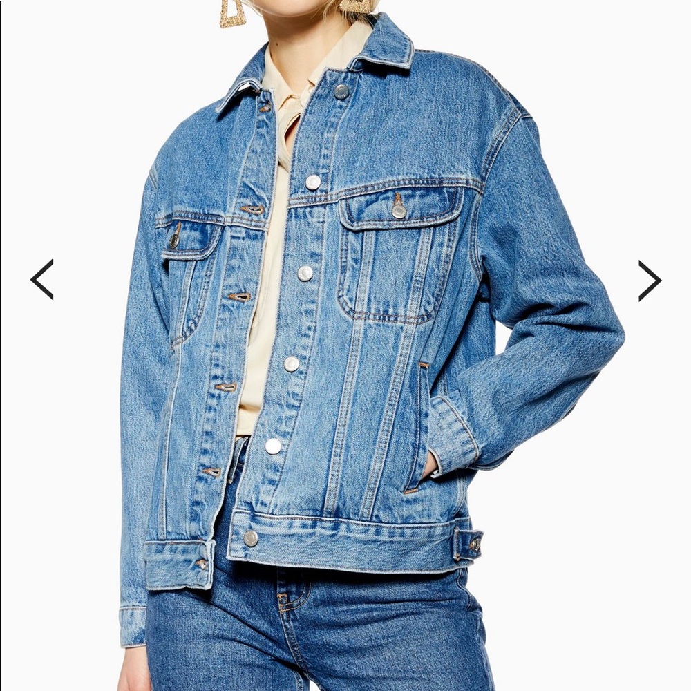 Topshop Moto Denim Jacket